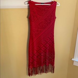 Vintage Fringe Dress